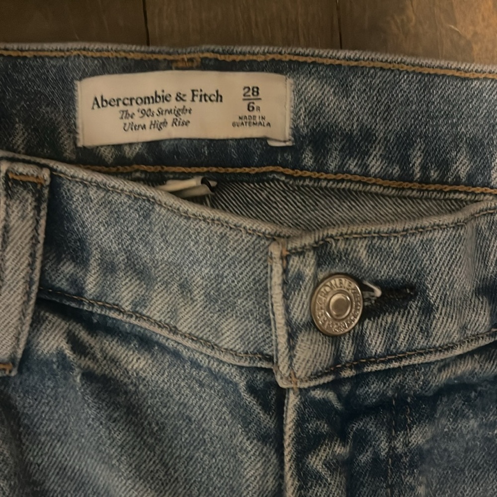Abercrombie Jeans Size 28 Curve Love - image 2